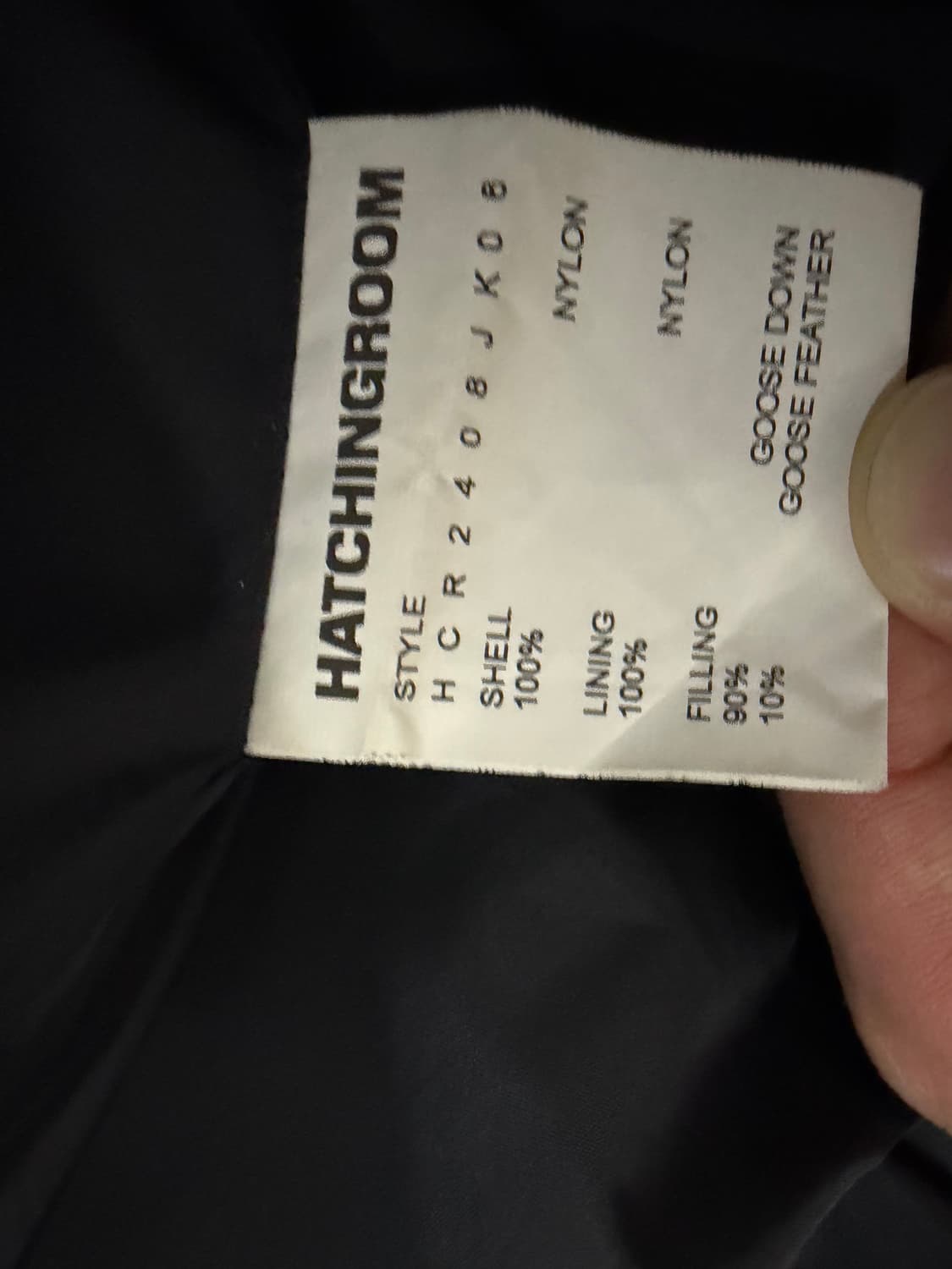 [급처]해칭룸 웹 경량패딩 4 사이즈 24FW 판매합니다 상품이미지5