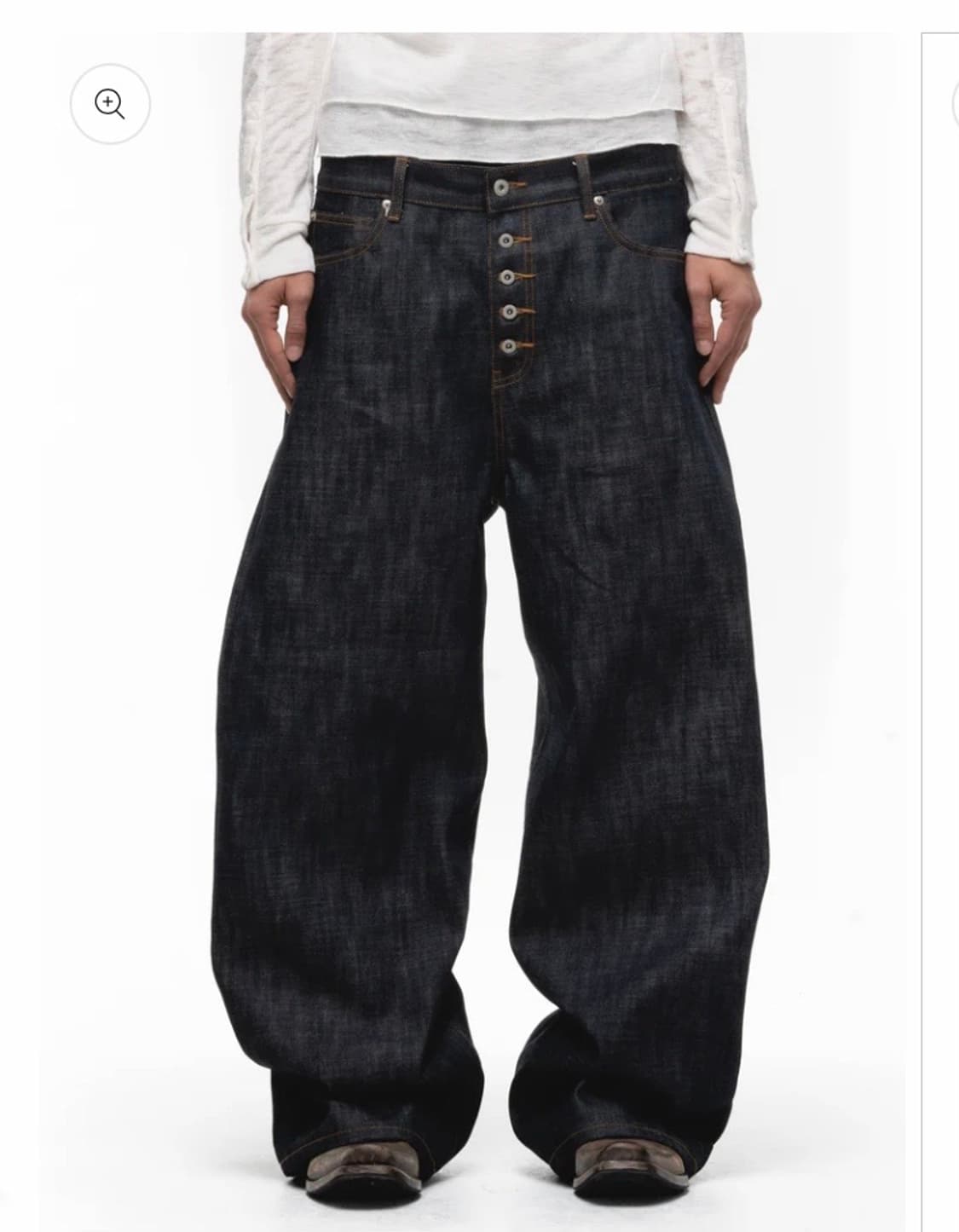 Nofaith studios raw denim loose fit [m] 상품이미지2