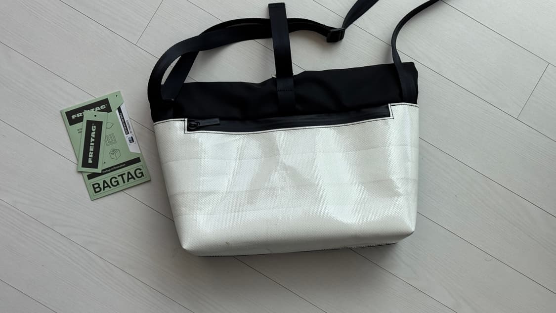 프라이탁 F640 롤린 블랙 전사 참기름 타프 상품이미지2