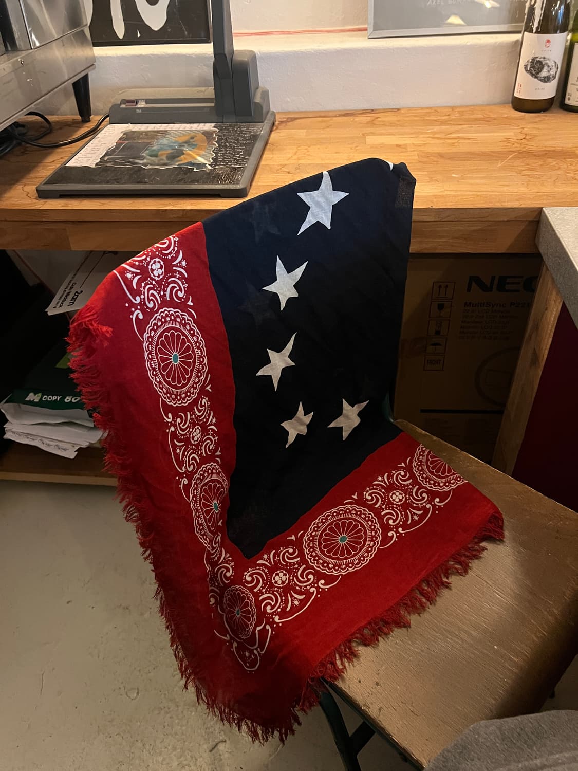 KAPITAL-BETSY ROSS SCARF 상품이미지4