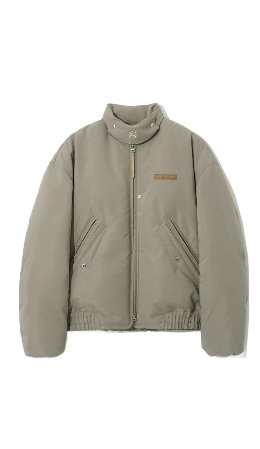 SATUR 패딩 점퍼 베이지 상품이미지1