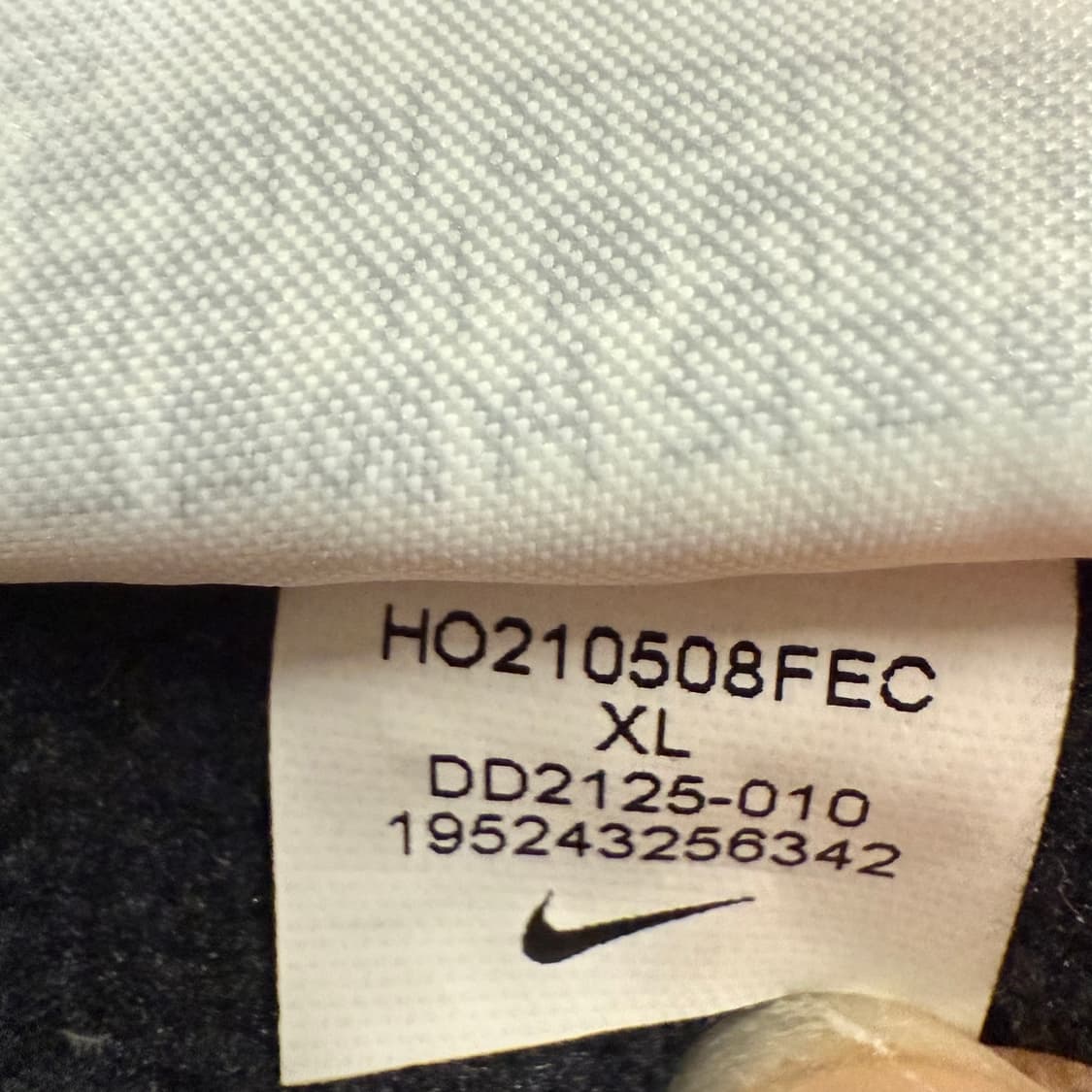[정품/XL] 나이키 블랙 후드 집업 b10 상품이미지5