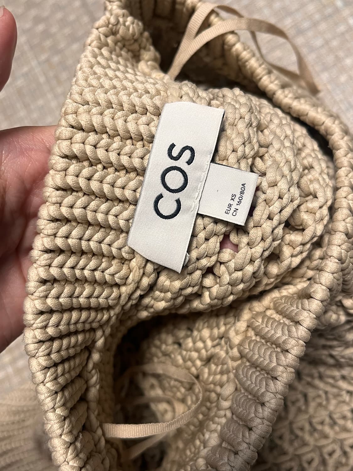 COS 청키 니트 베스트 XS 상품이미지5