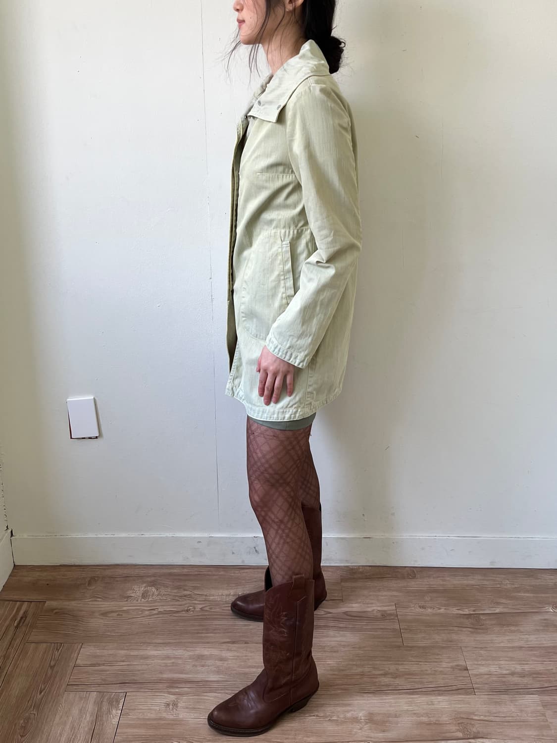 UNITED COLORS OF BENETTON 라임 데님 자켓 상품이미지9