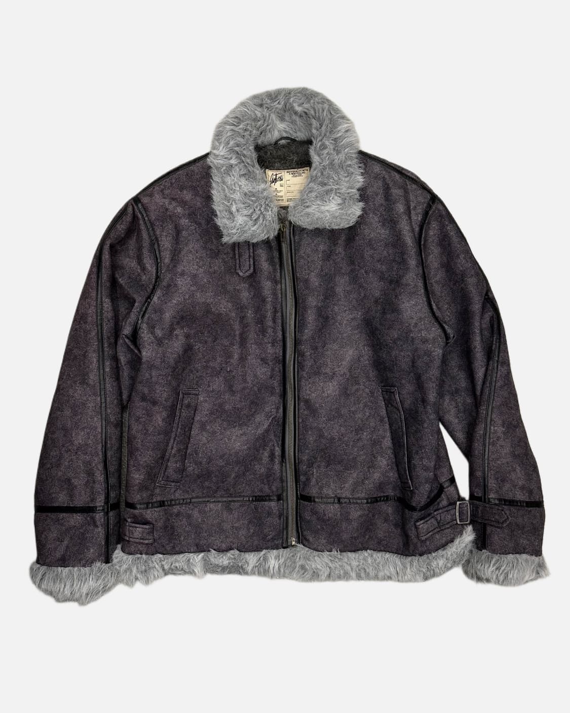 grunge fur shearling jacket 상품이미지1