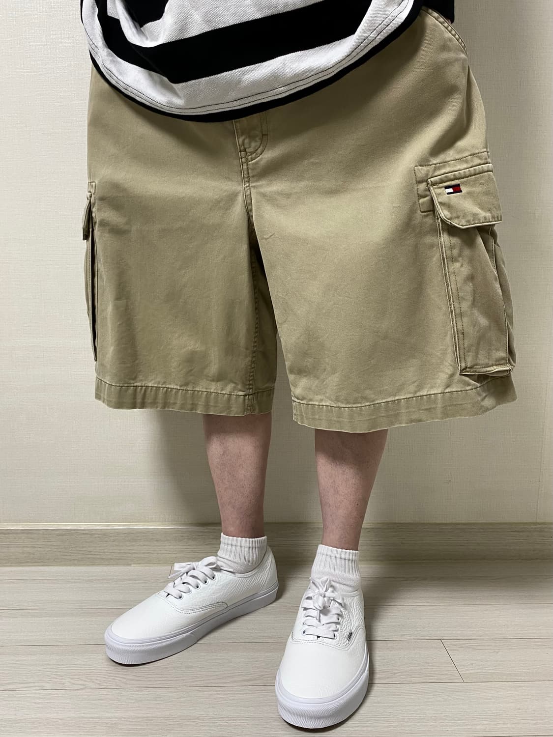 90S TOMMY HILFIGER 타미힐피거 카고 반바지 OG 상품이미지8