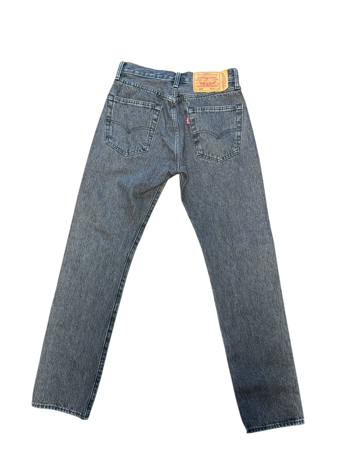 언더커버 리바이스 501 GIZ 데님 진 청바지 블랙 상품이미지4