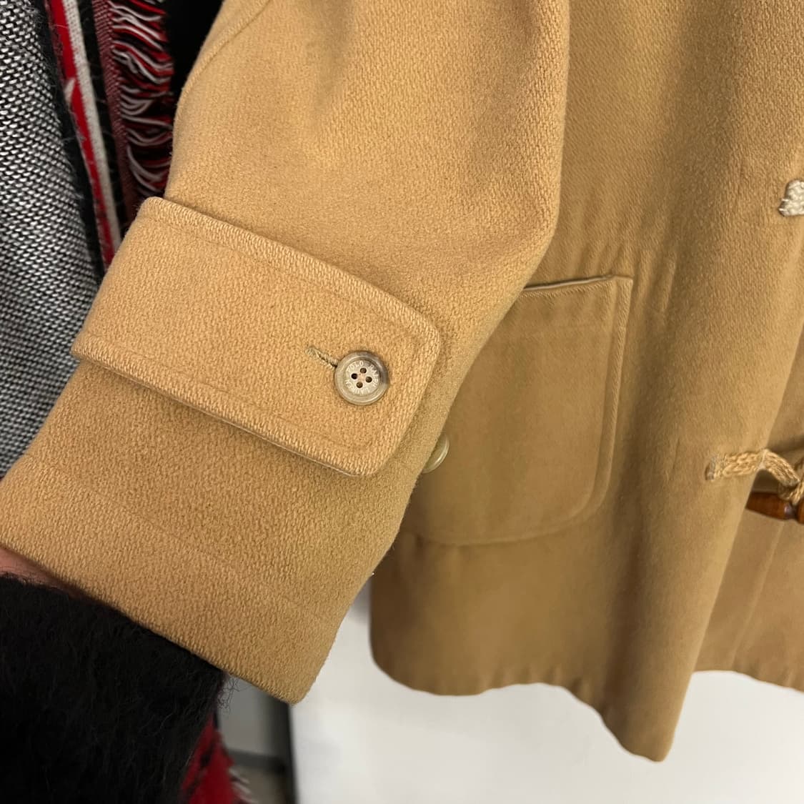 90‘s 폴로 울 더플 코트 상품이미지5