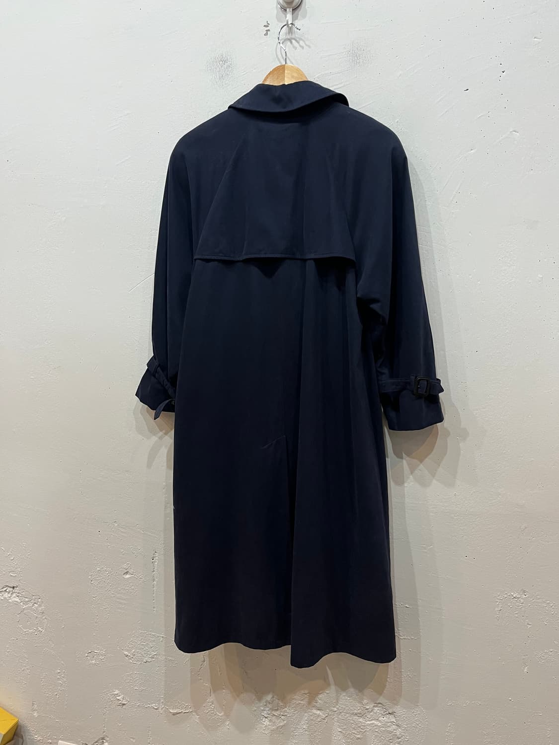 아쿠아스큐텀 트렌치코트 네이비 우먼즈 Made in ENGLAND 상품이미지3