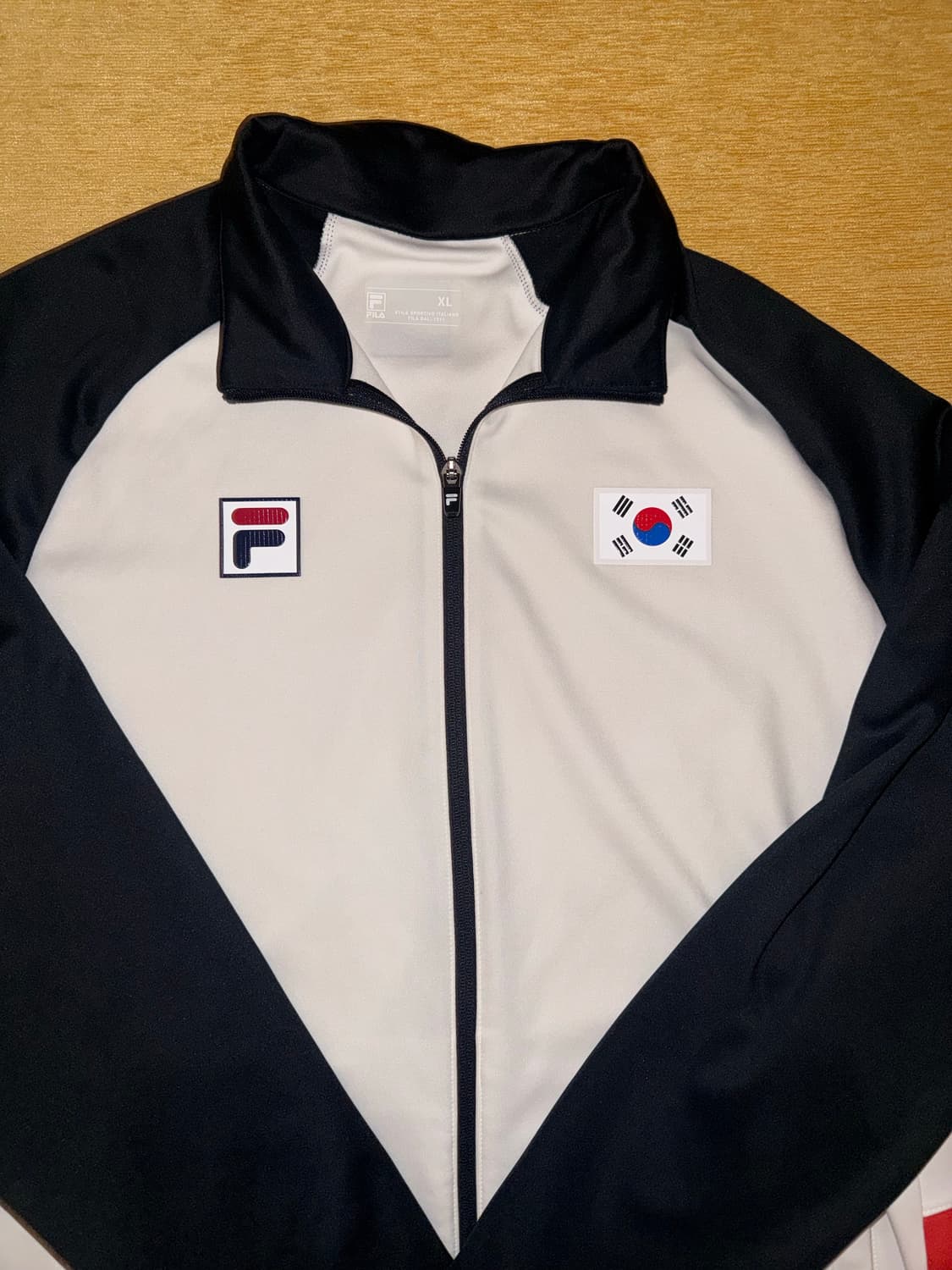 필라 국가대표 지급용 트레이닝 집업 XL 상품이미지2