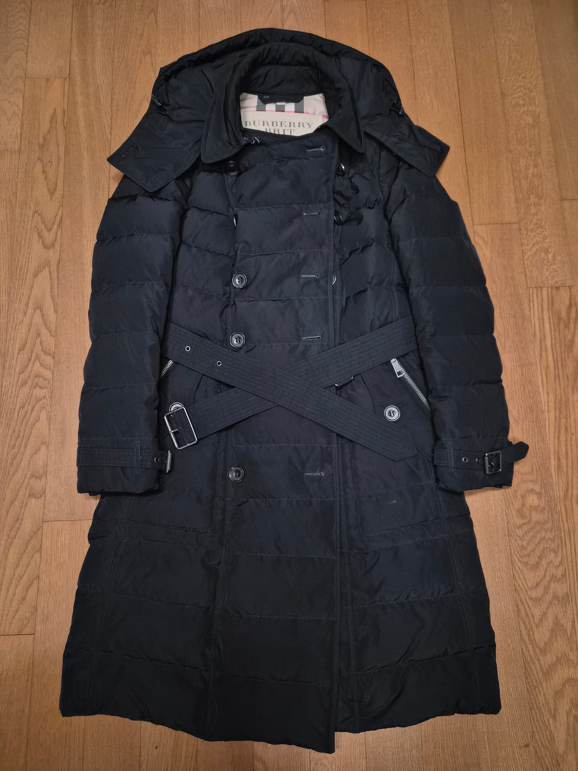 (정품) 버버리 브릿 롱패딩 S (애쉬윅 명품 여자 자켓 점퍼) 상품이미지2