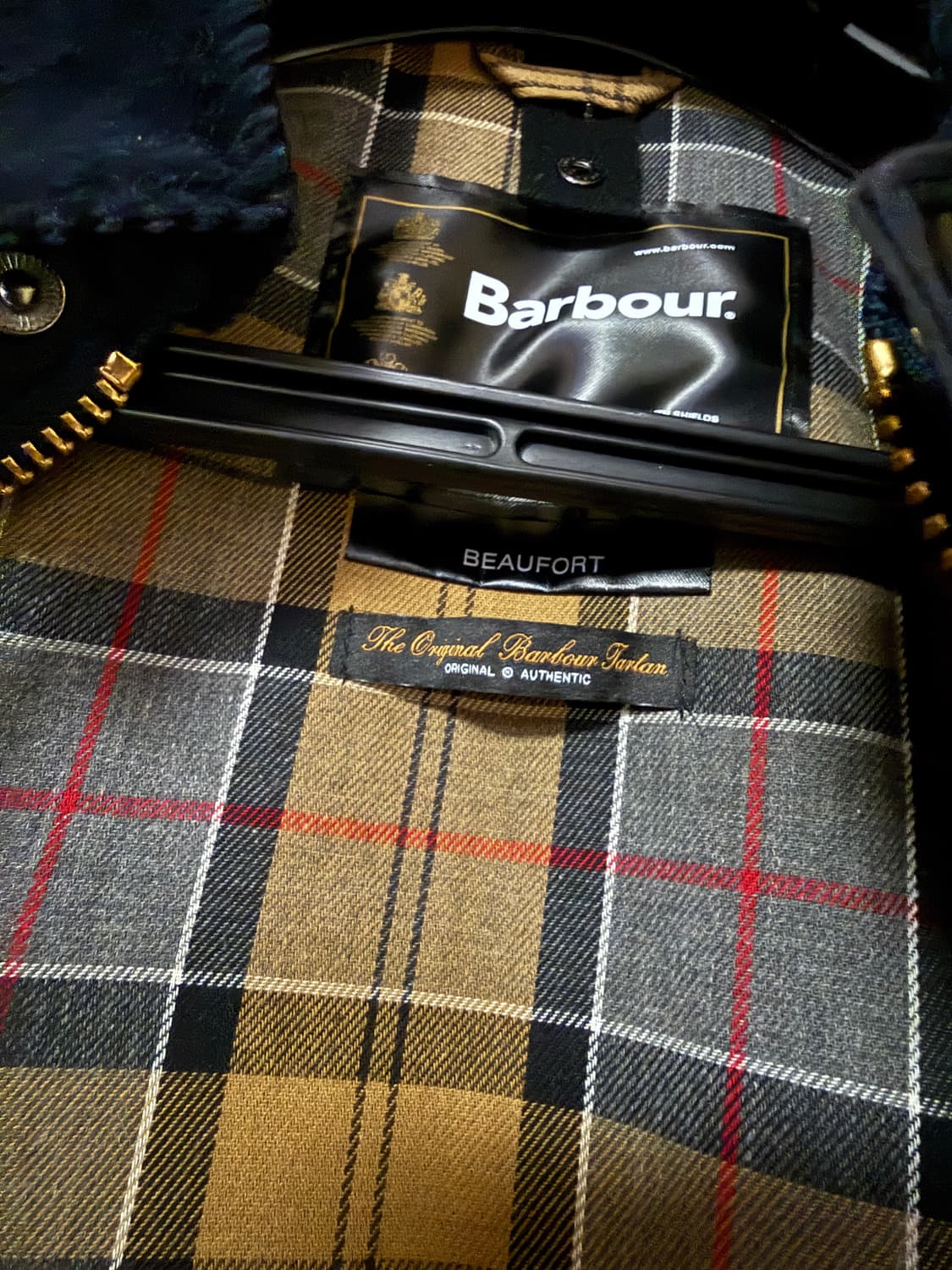 바버 뷰포트 네이비 40사이 판매(상태극상) 상품이미지3