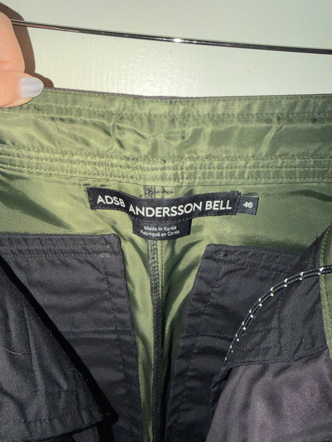 앤더슨벨 디테처블 패치워크 팬츠 46 상품이미지9