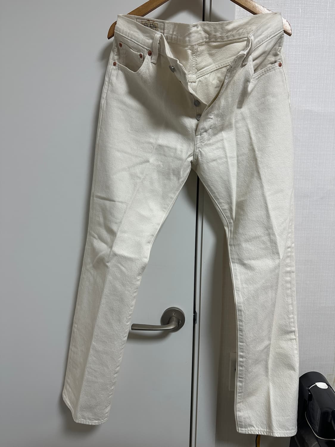 리바이스 501 크림진 W34 L32 상품이미지1