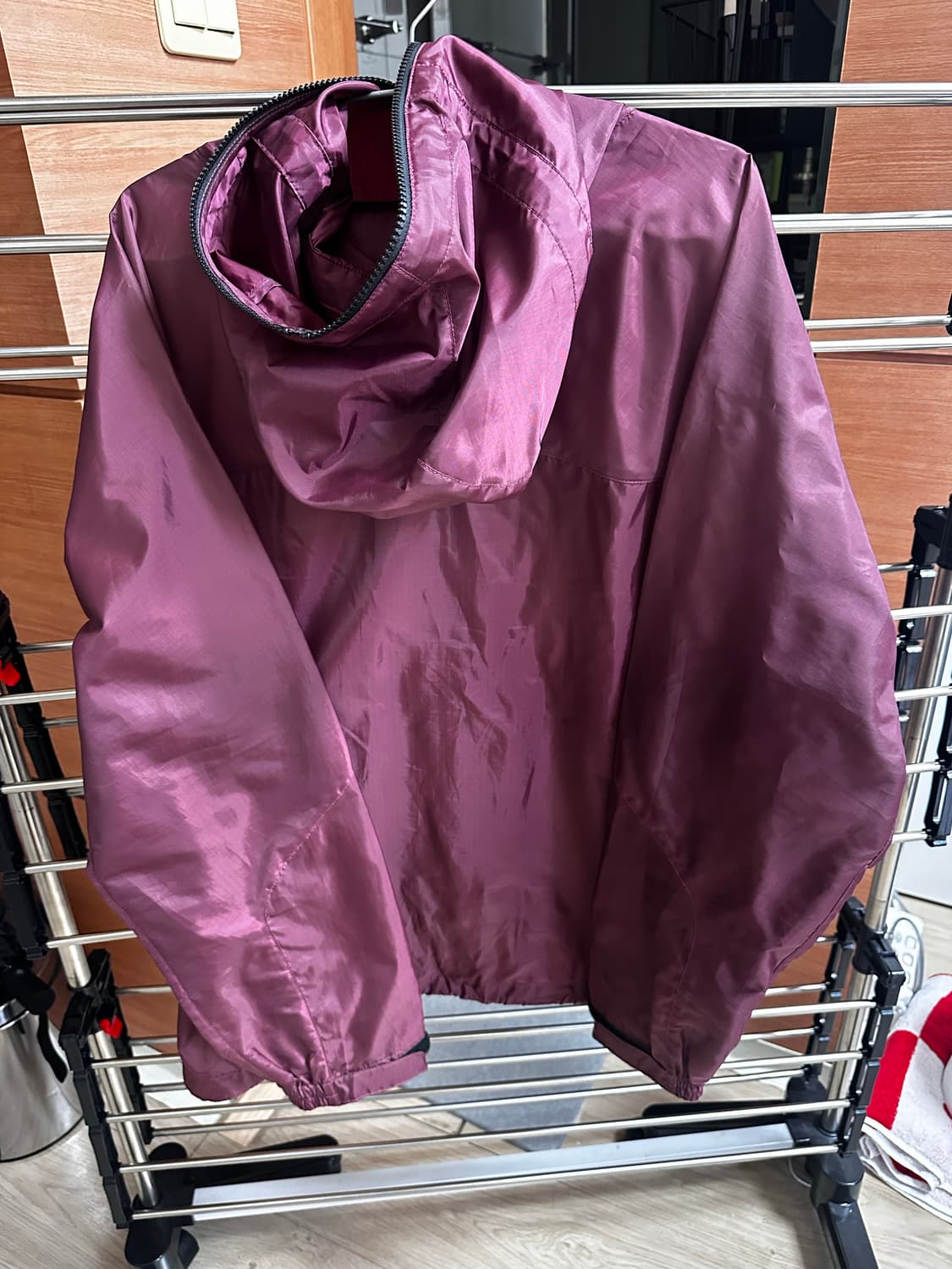 Yeseyesee  25FW 바람막이 와인 버건디 M 상품이미지2