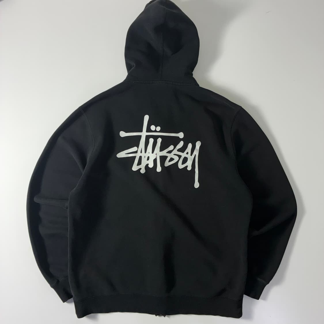 Stussy 스투시 스탁 빅로고 후드집업 상품이미지2