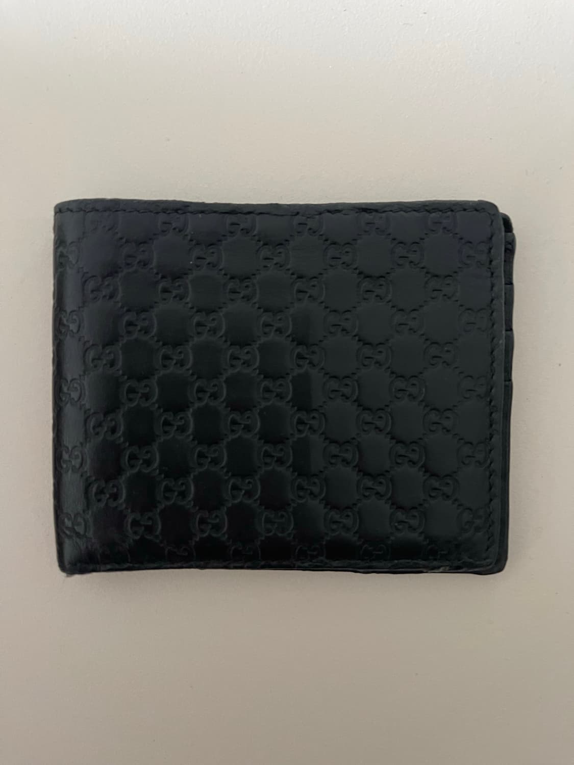 구찌 마이크로시마 반지갑 블랙 상품이미지1