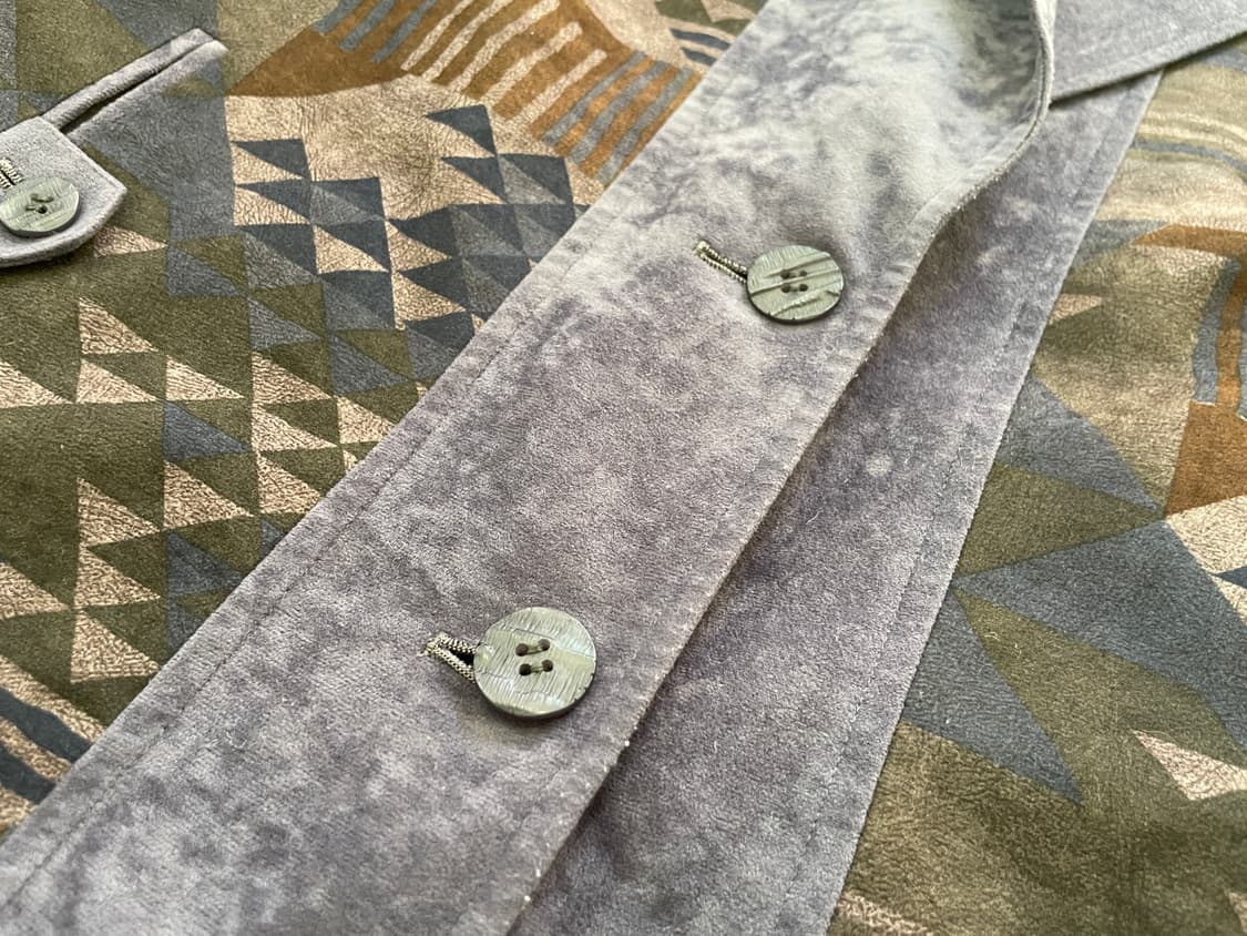 빈티지 에스닉 지오메트릭 아트 패턴 자켓  상품이미지5