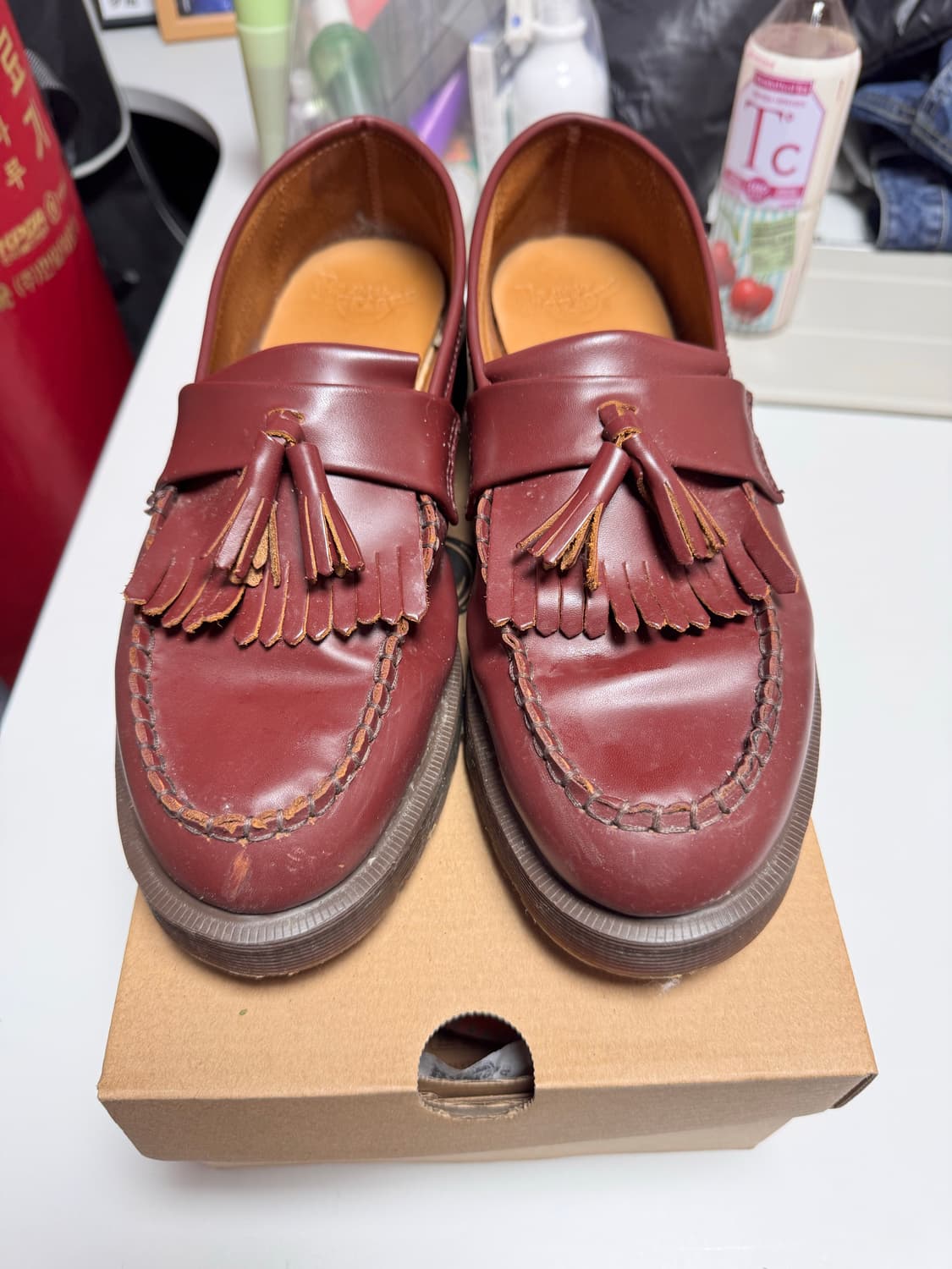 닥터마틴 아드리안 체리레드 상품이미지5