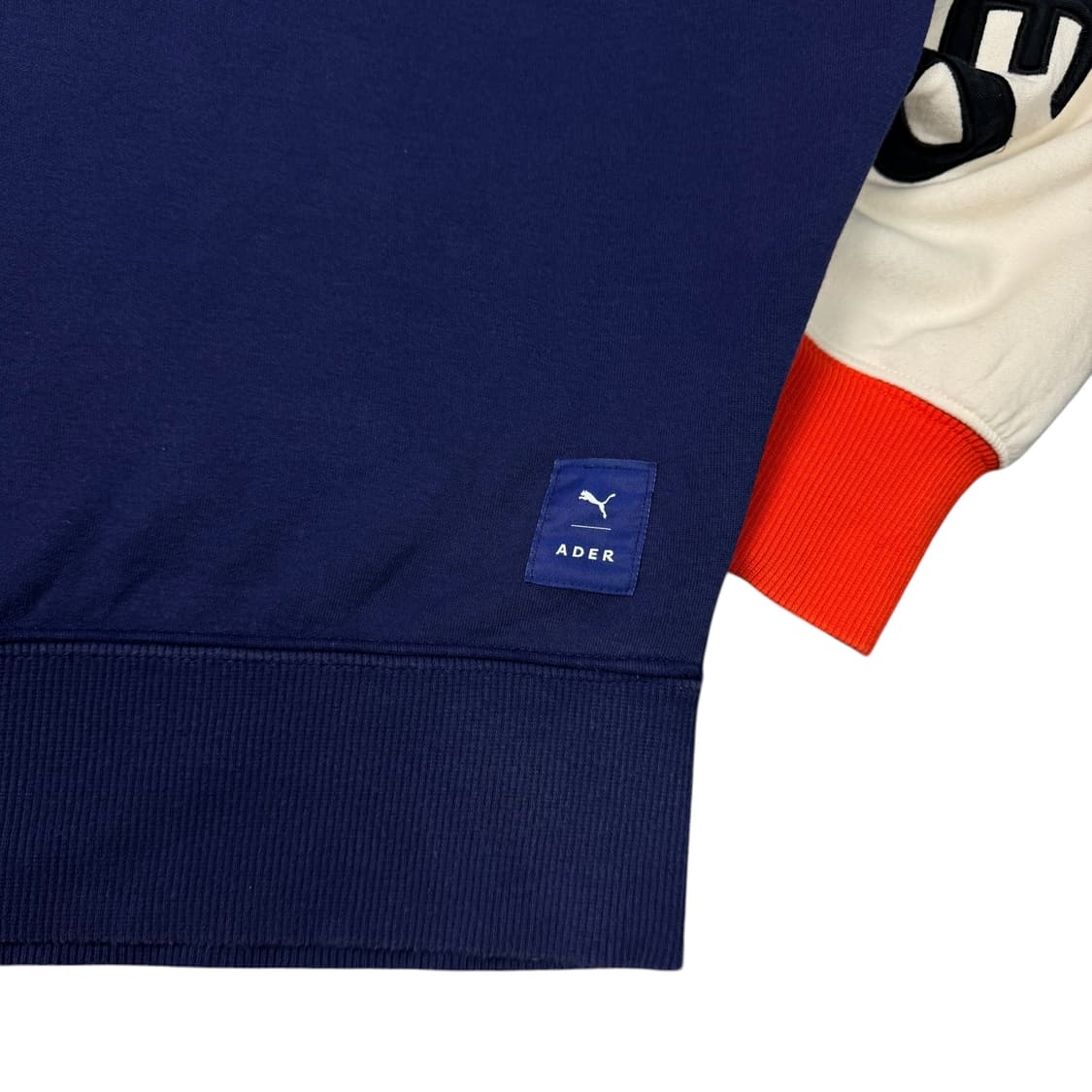 (M) 푸마 X 아더에러 컬러블락 스웻셔츠 네이비 상품이미지4