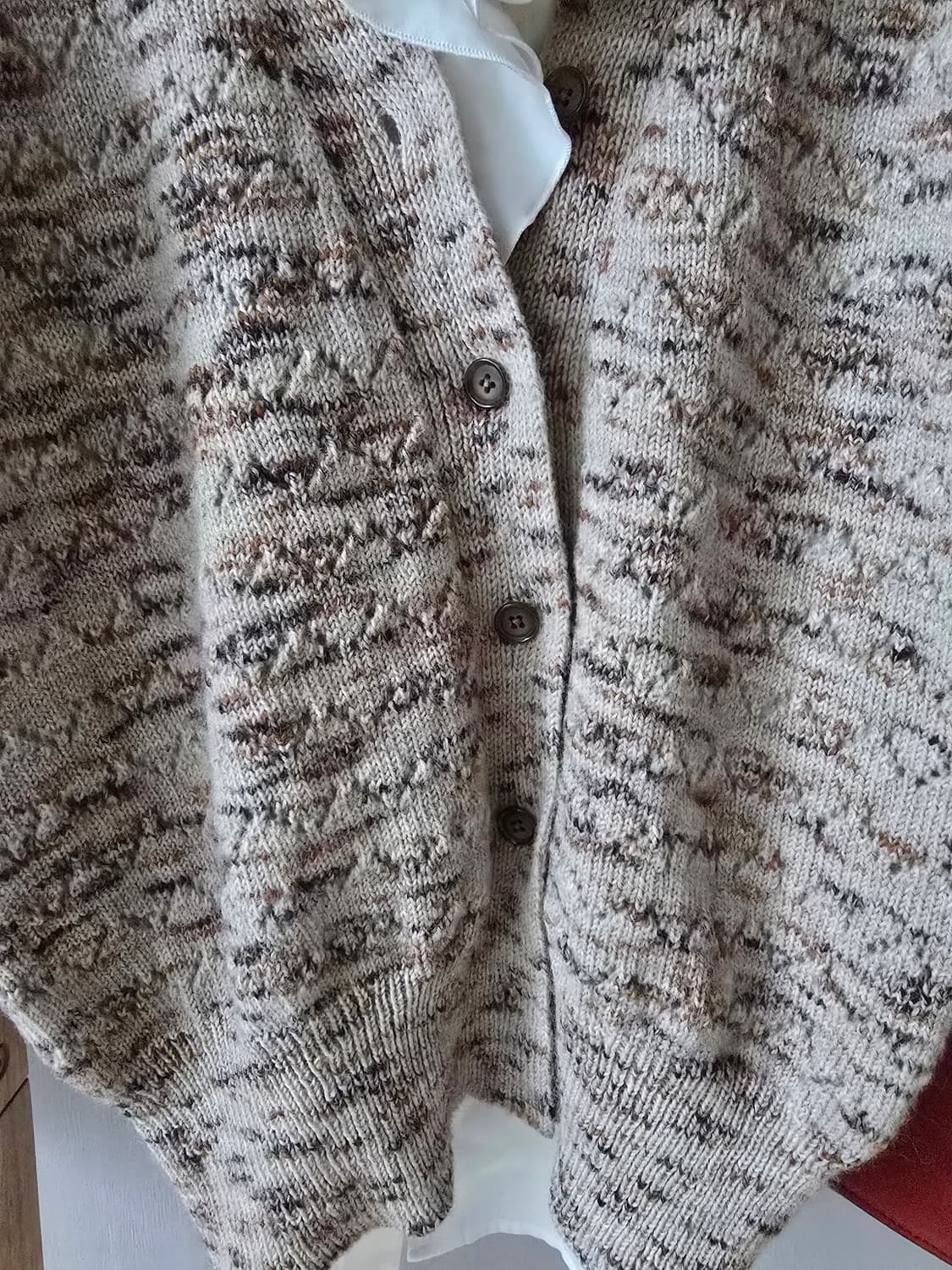 미니멀 디자인 빈티지 울 카디건 상품이미지3