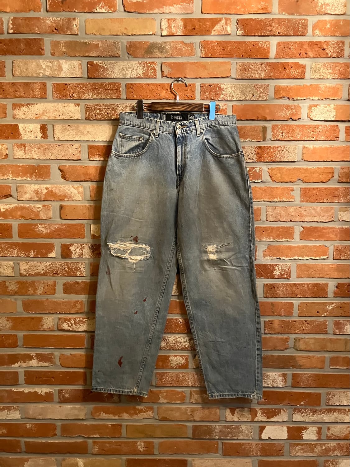 90s 빈티지 리바이스 실버탭 baggy 배기핏 데님 팬츠 상품이미지1