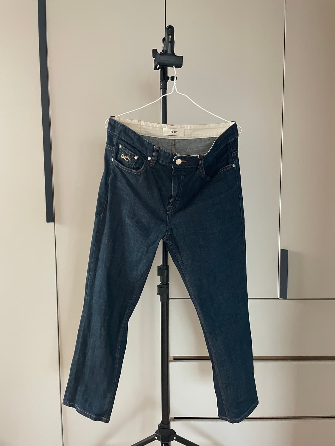 Plac 051 슬림 스트레이트 청바지 상품이미지1