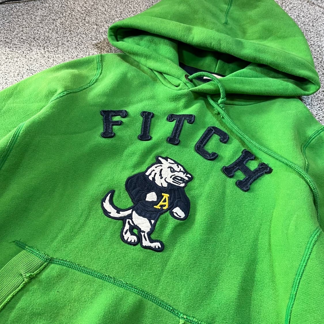 아베크롬비 빅로고 후드티 상품이미지2