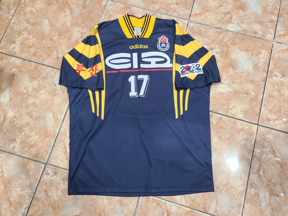 부산대우로얄즈 올드레플 축구져지 상품이미지1