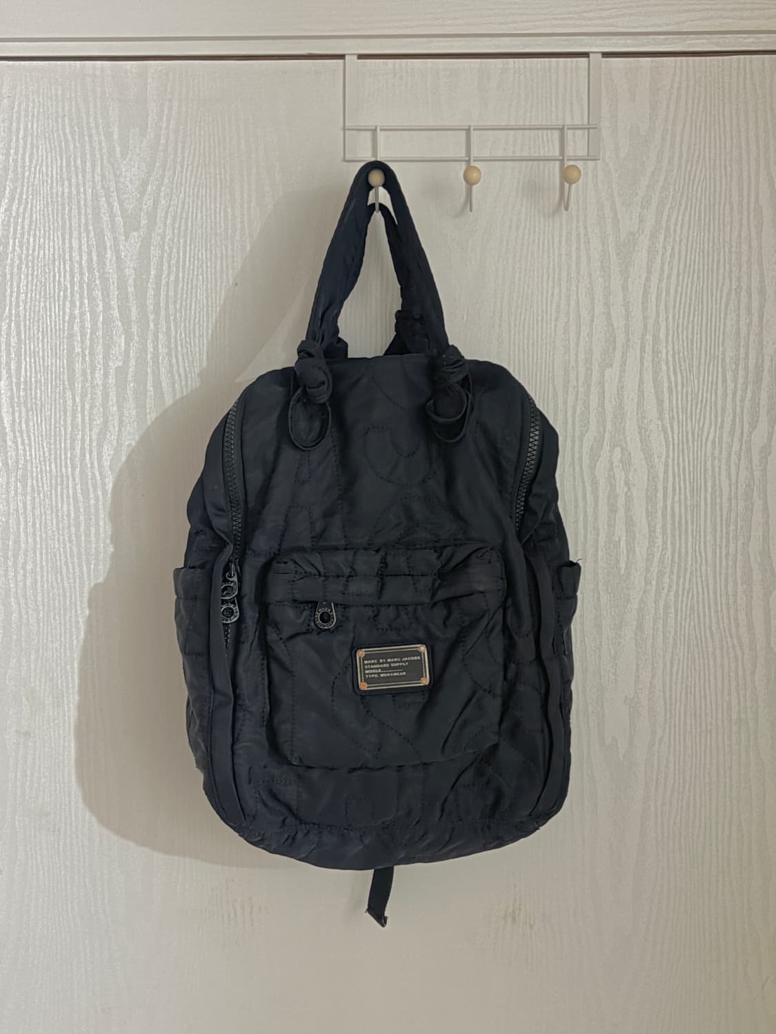마크 제이콥스 two way 나일론 퀼팅 백팩 상품이미지1