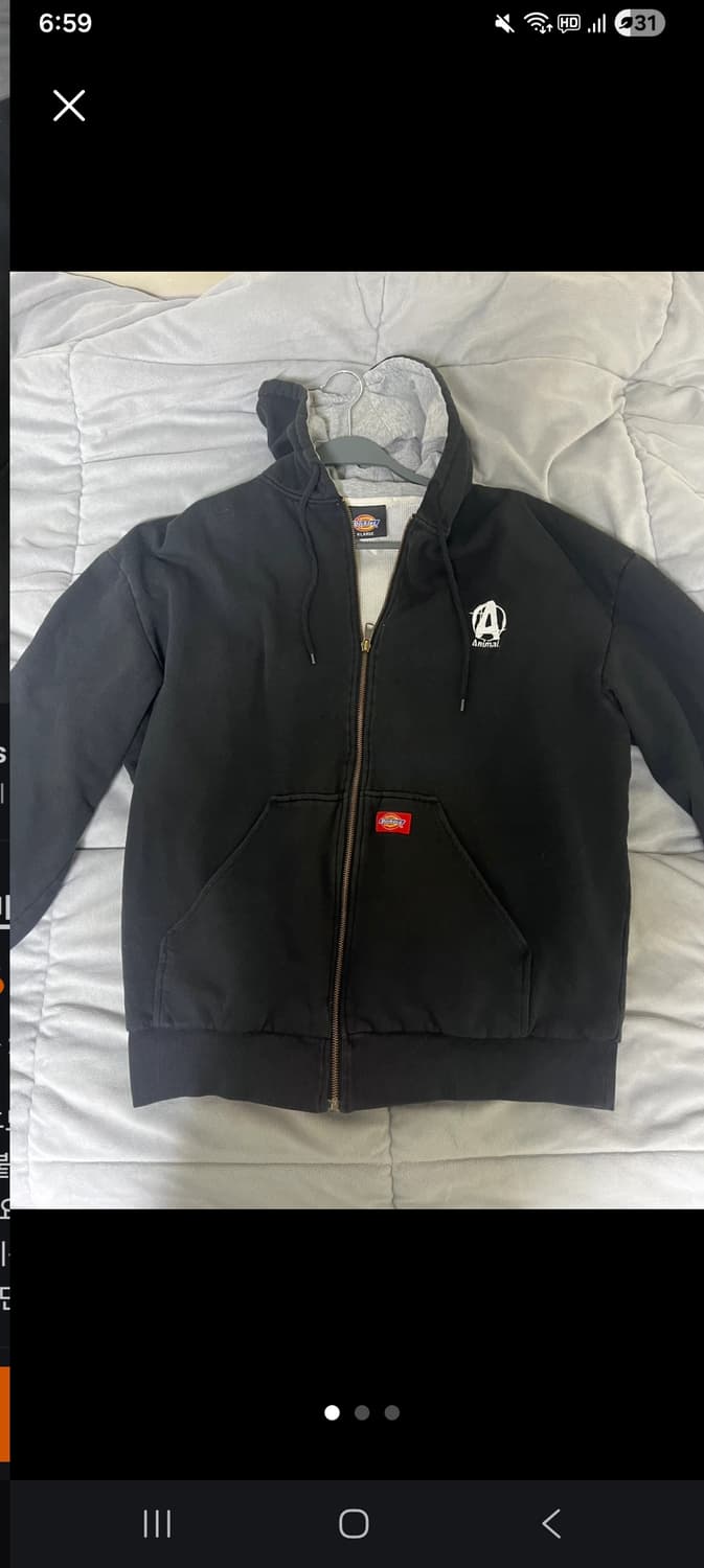 [새상품급] 빈티지 디키즈 후드집업 M~L 상품이미지1