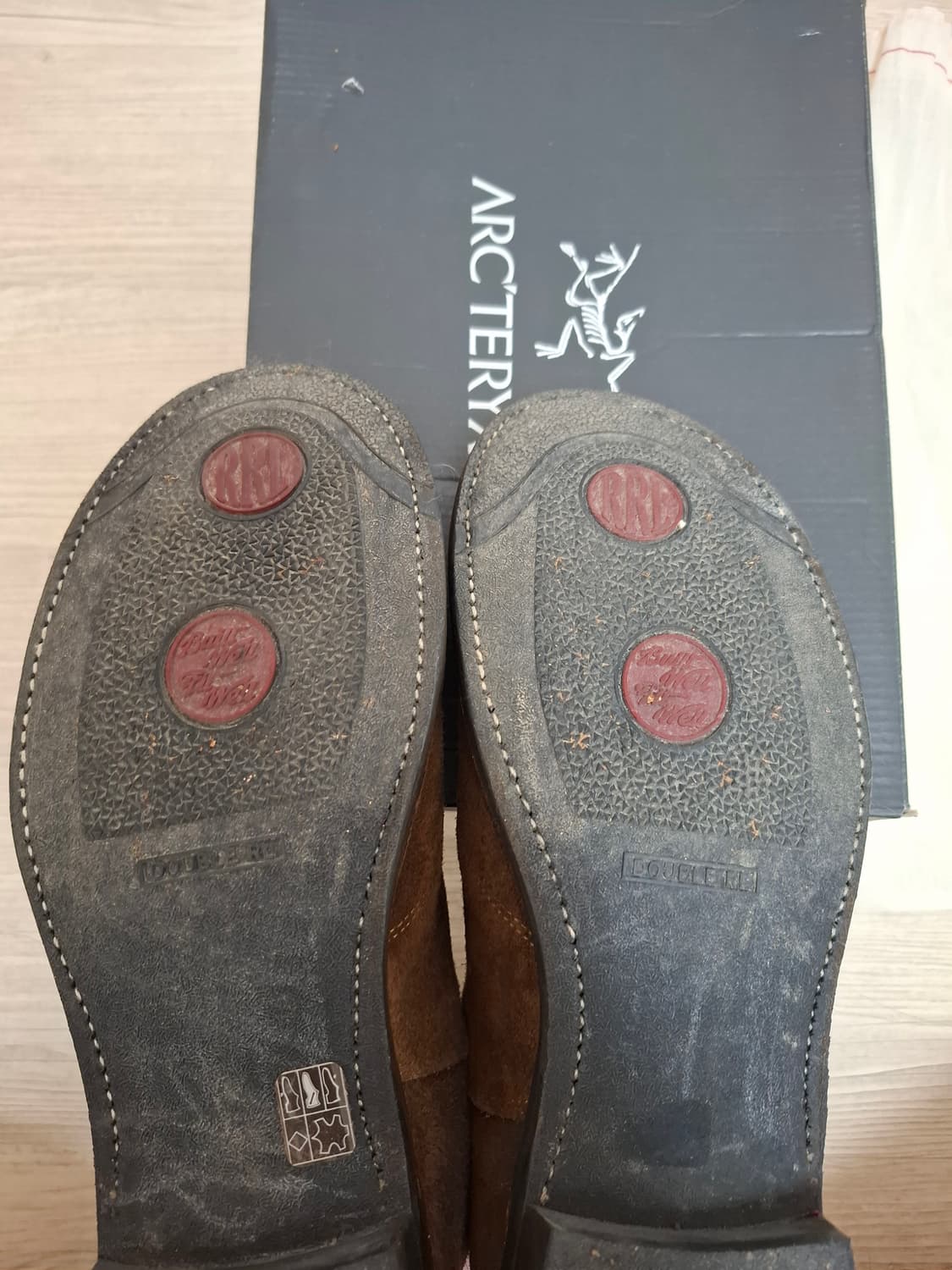 10D 더블알엘 콩그레스 러프아웃 스웨이드 브라운 첼시 부츠 상품이미지7