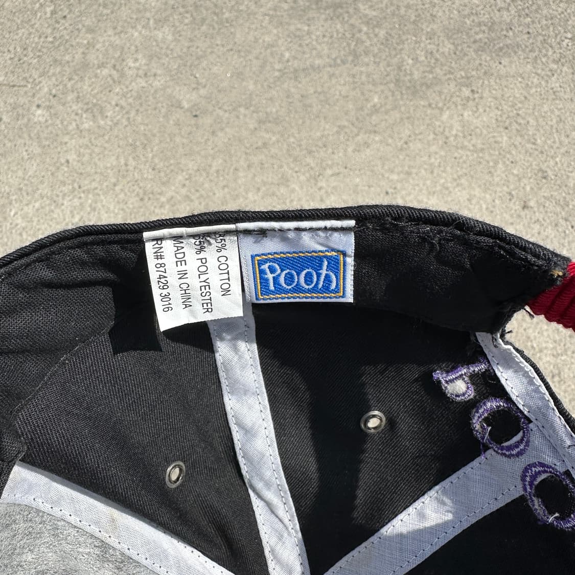 90‘s disney pooh cap 상품이미지4