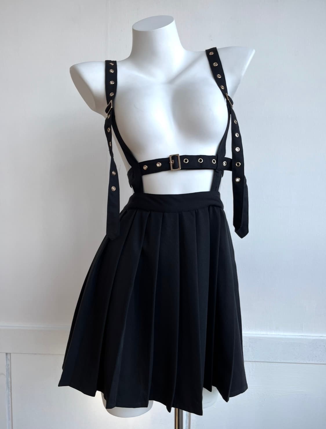 one spo ハーネスワンピ 하네스 플리츠 원피스  상품이미지1