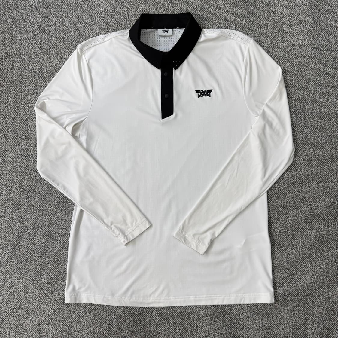 PXG 남성 쿨 슬리브 카라 티셔츠 상품이미지1