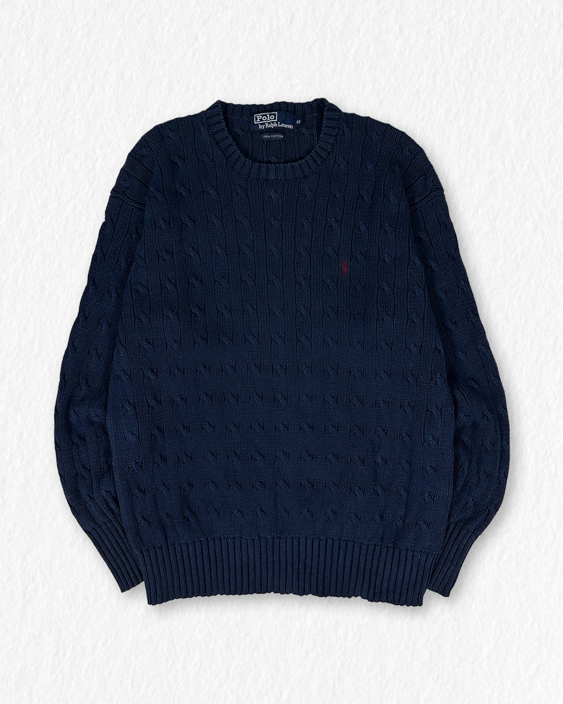 폴로 꽈배기 니트 상품이미지1