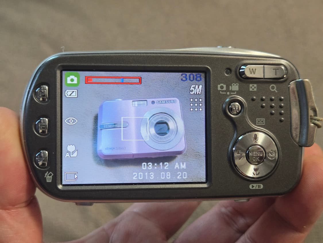 삼성 디카 케녹스Q2 레트로디카 상품이미지3