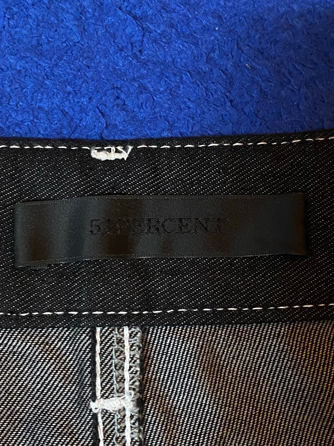 51Percent 터널 라이닝 바지 흑청 L 상품이미지4