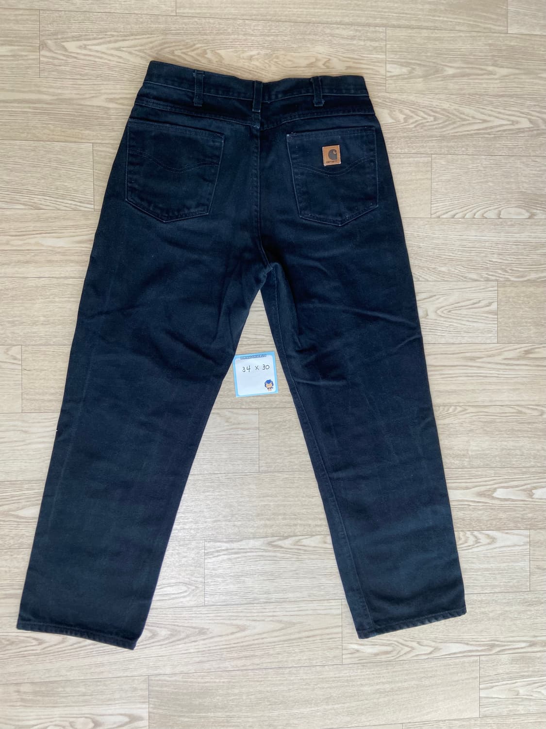 칼하트 블랙 데님 상품이미지4