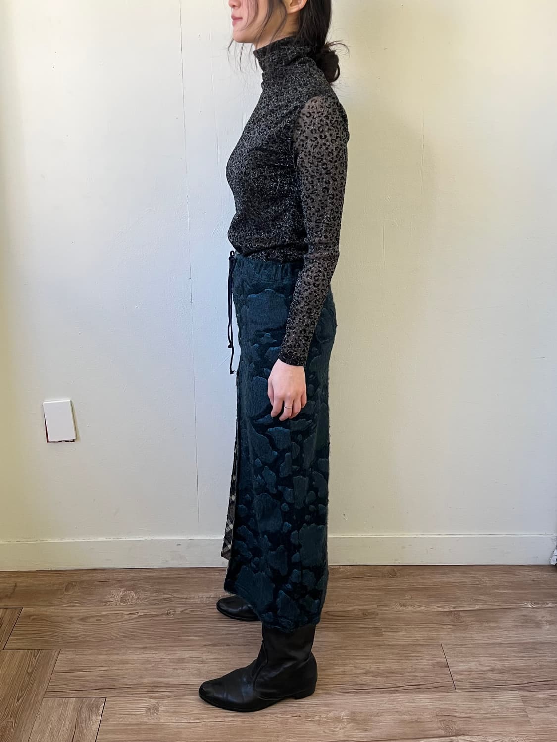 ALGONQUINS 아카이브 퍼 스커트 상품이미지8