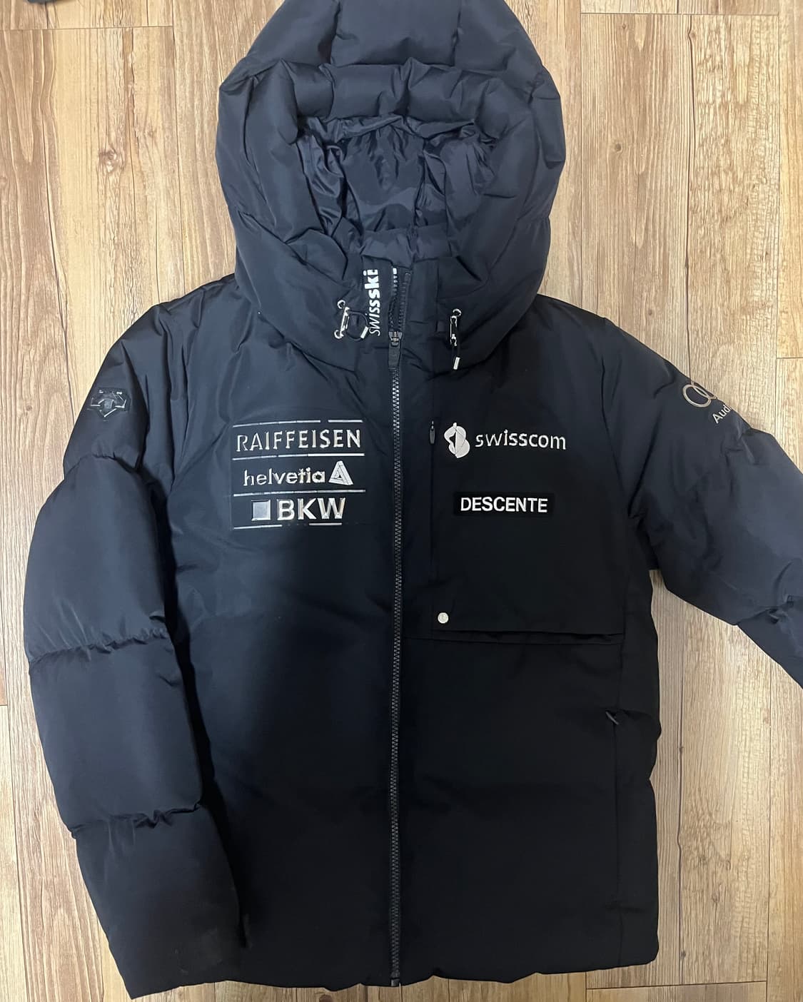 S 85 데상트 아우디 레플리카 스키팀 패딩 숏패딩 디스커버리 뉴발 네파 상품이미지1