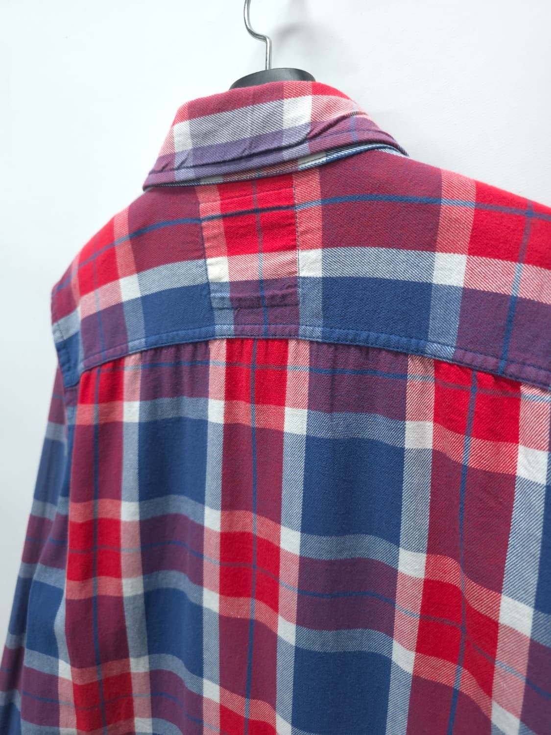 홀리스터 시그니처 로고 체크 플란넬 셔츠 (95) 상품이미지8