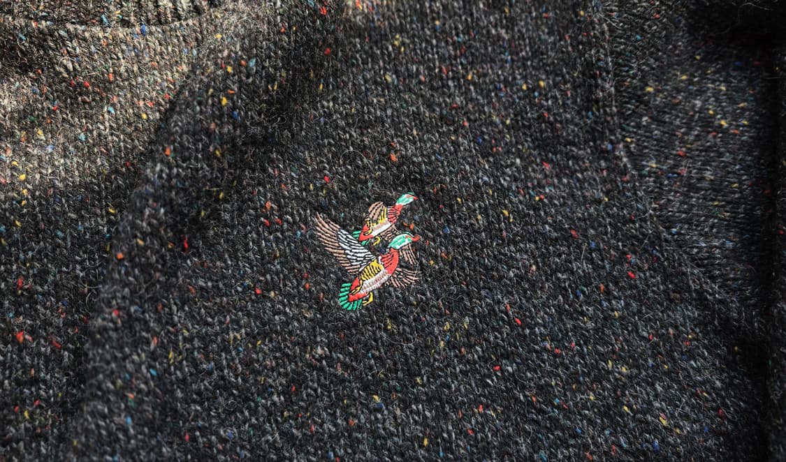 빈티지 울 자수 니트 XL 상품이미지5