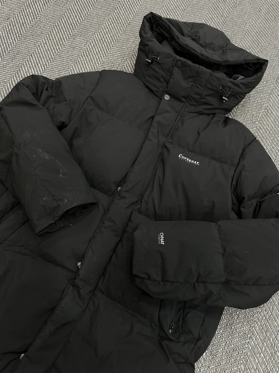 커버낫 롱패딩 블랙 상품이미지4