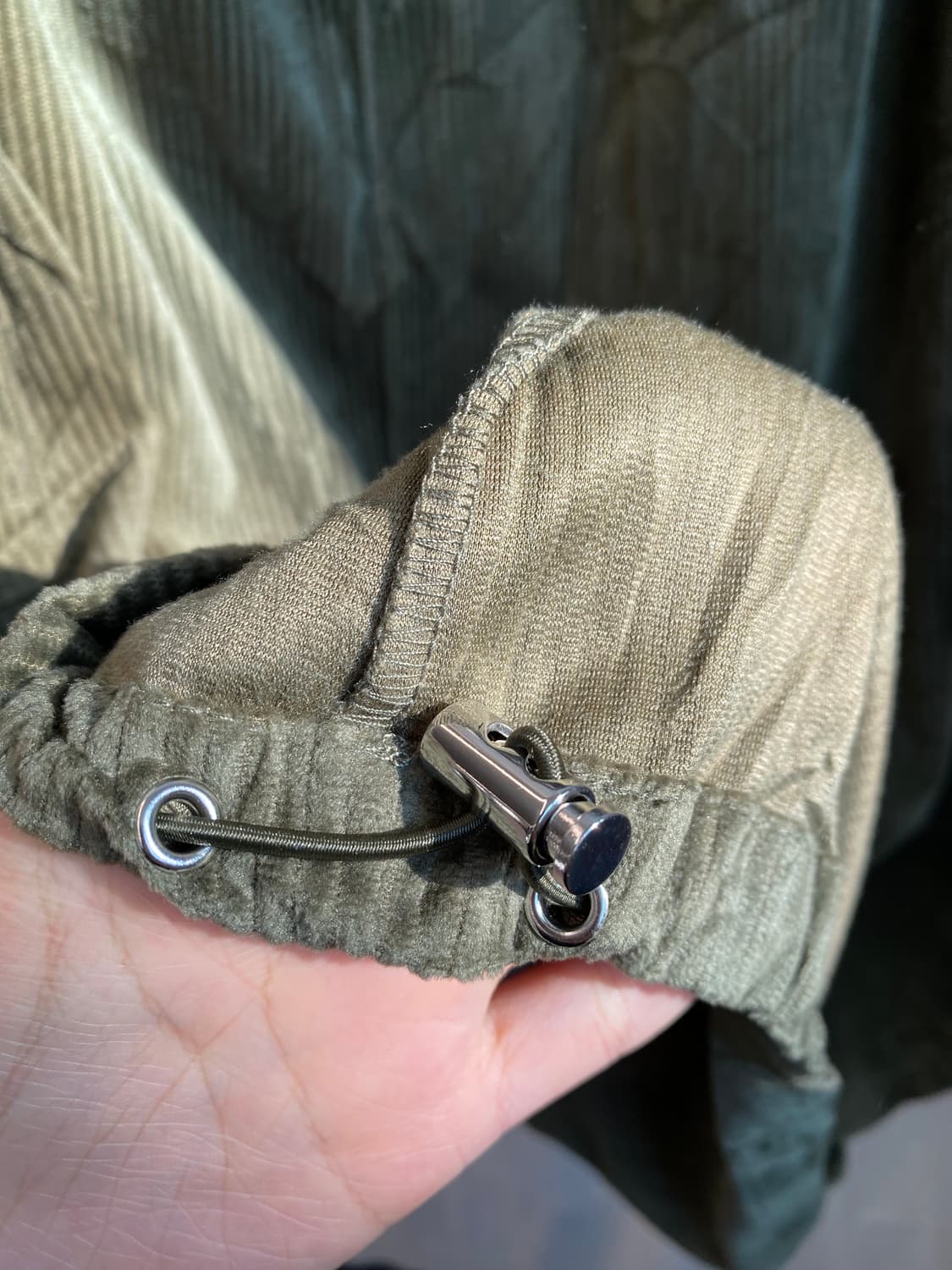 SUREVE 카키 코듀로이 밴딩스커트(XL) 상품이미지7