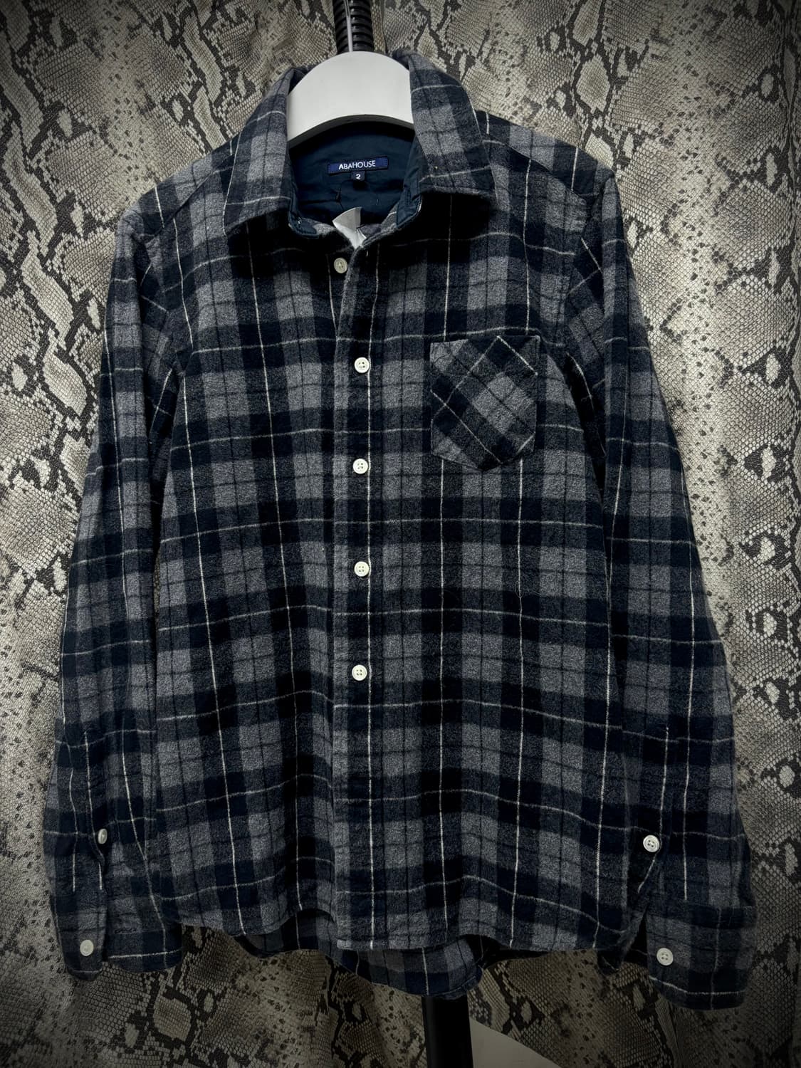 [ABAHOUSE Y2K] Check Pattern Shirts 상품이미지4