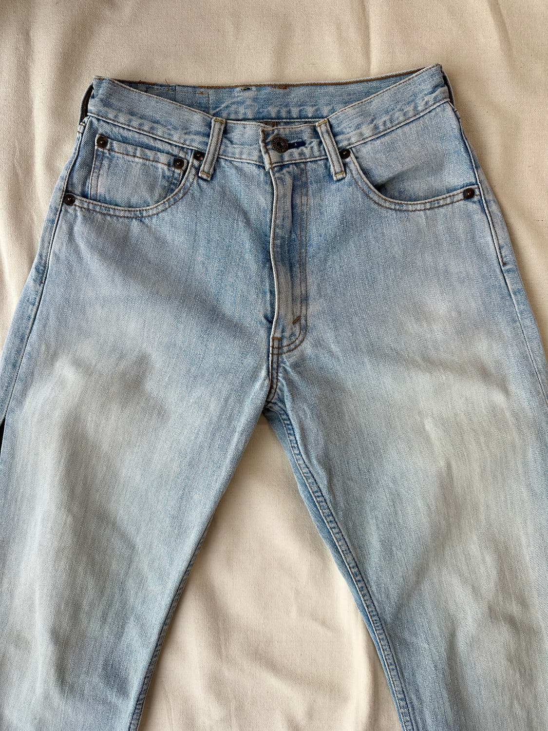 리바이스 503 사이드 패널 플레어 데님팬츠 30 made in Japa 상품이미지5