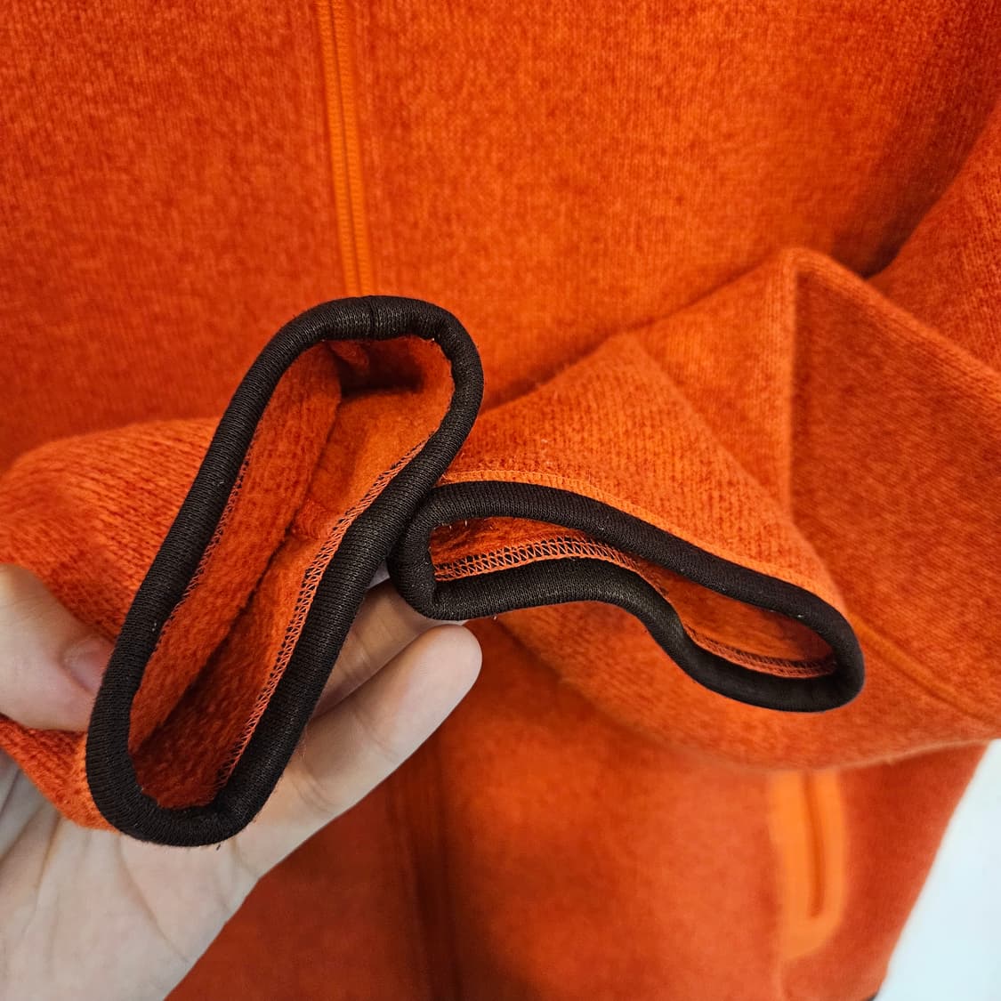 100(L) 프로스펙스 플리스 집업 자켓 주황색 상품이미지4