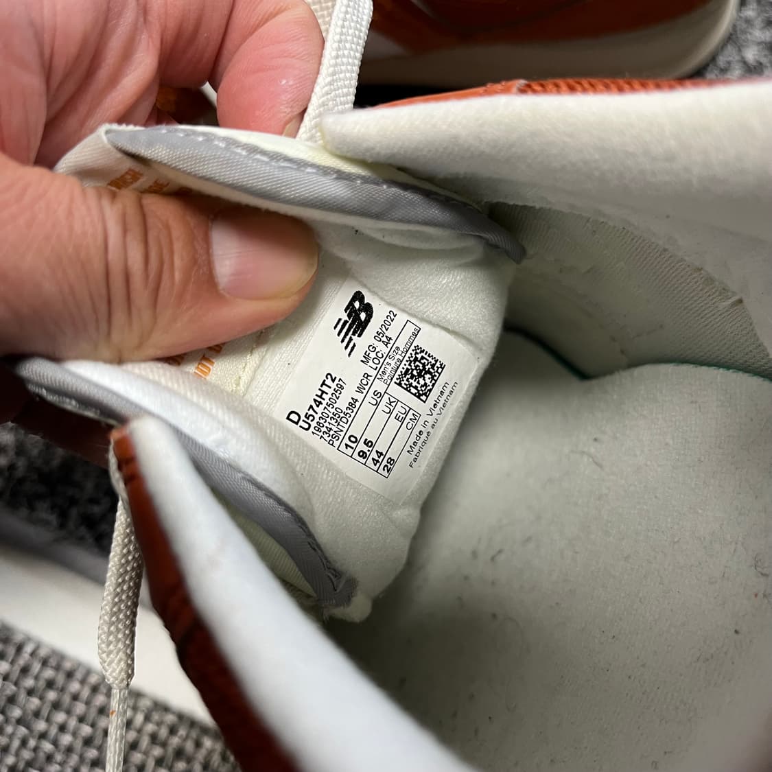 뉴발란스 574 오렌지 헤리티지 280 상품이미지6