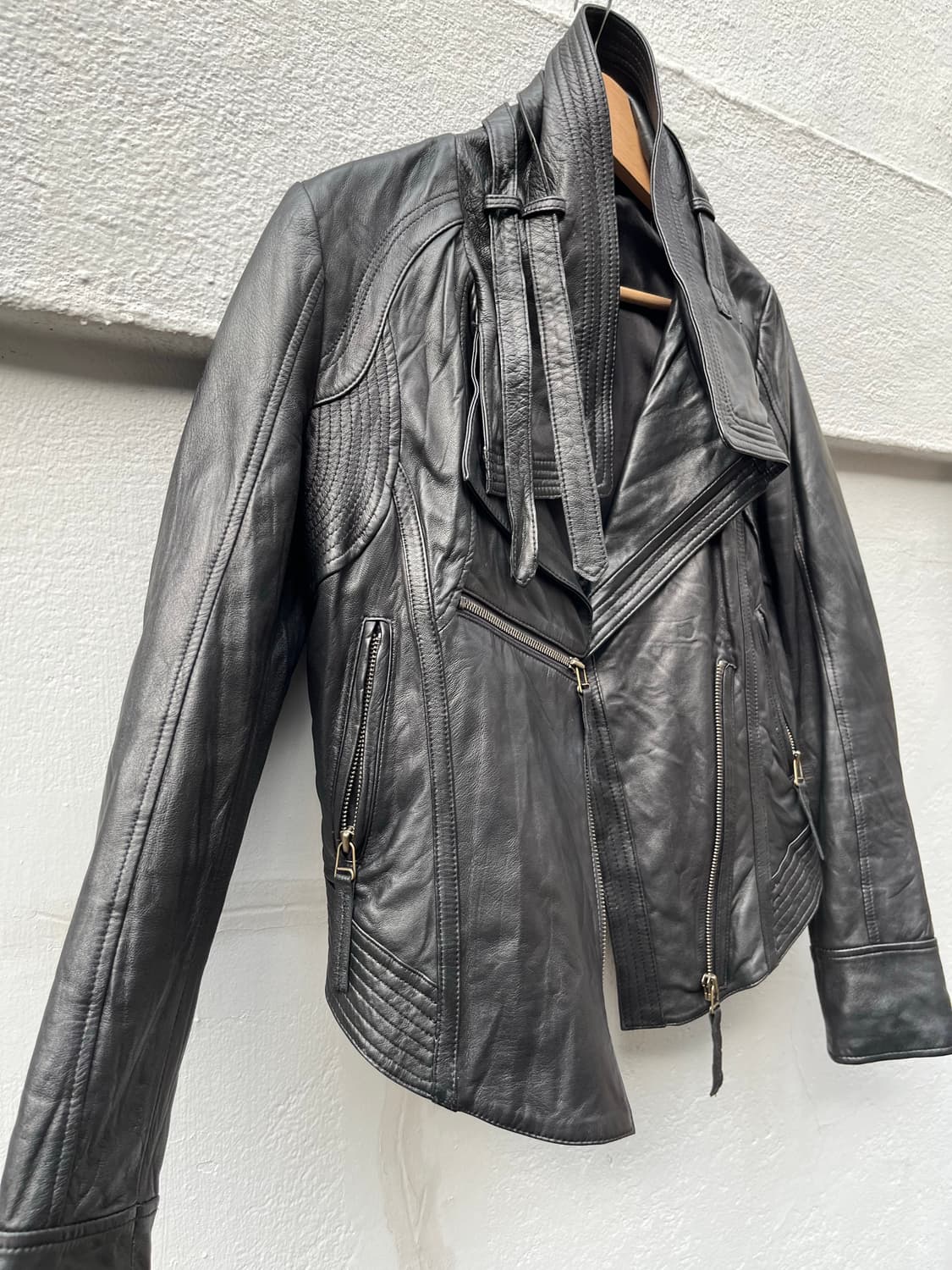양가죽 레더 자켓 상품이미지3